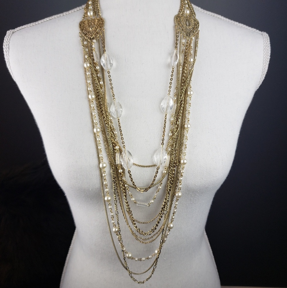 Gold Statement Necklace